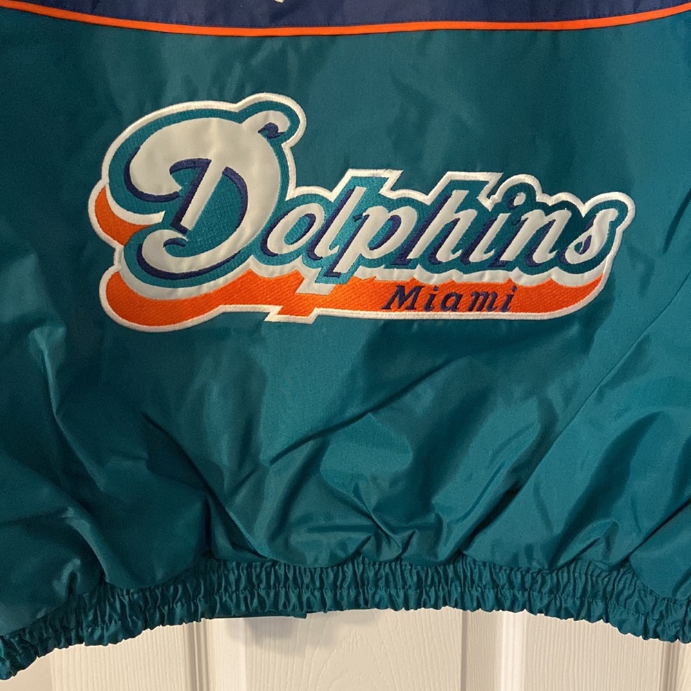 Vintage Jeff Hamilton an Original Pro Sport Dolphins Jacket size M - Picture 10 of 16
